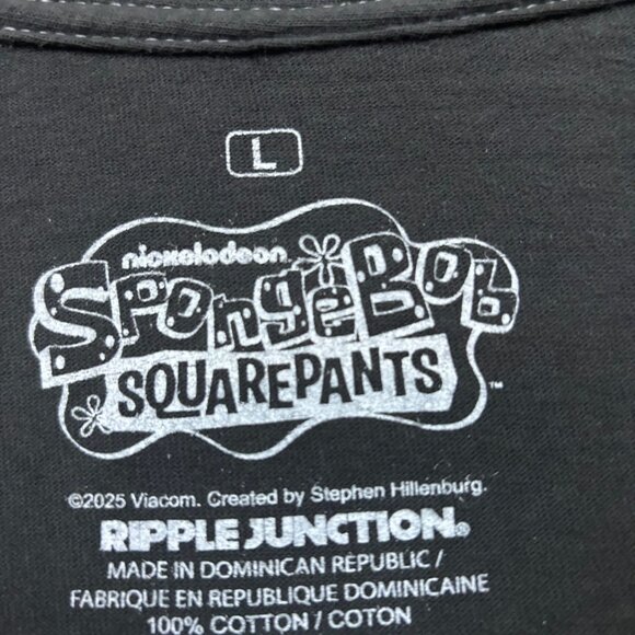 SpongeBob SquarePants Bubble Bowl World Tour Nicktoon Tee L - Picture 4 of 4